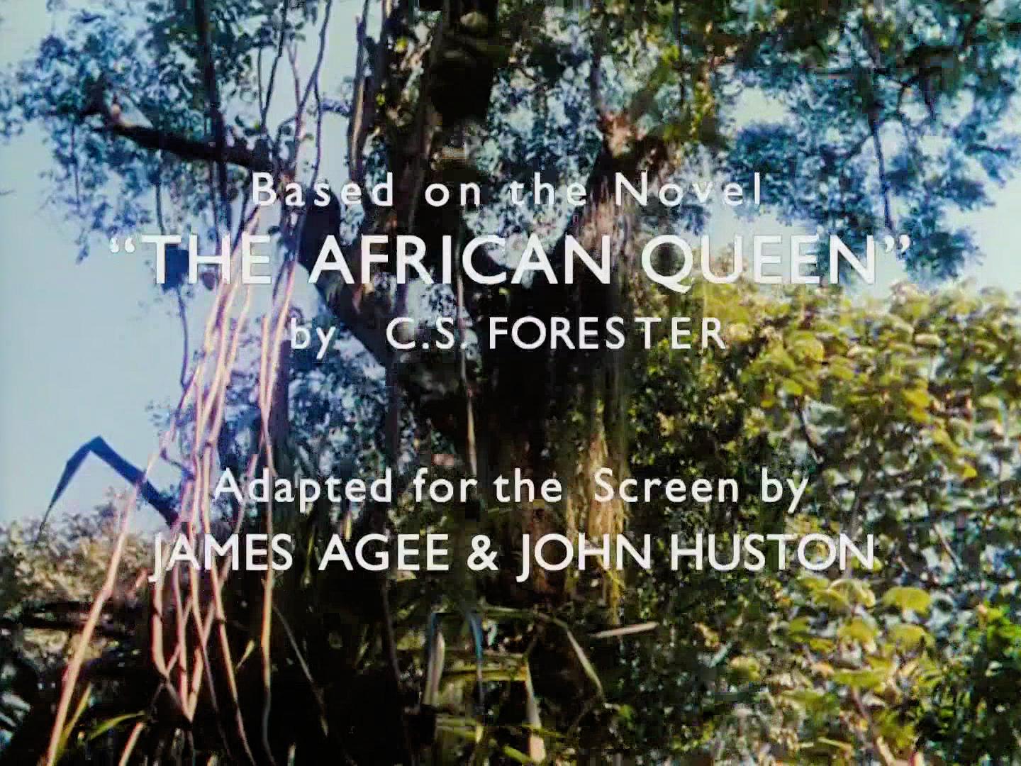 Main title from The African Queen (1951) (6). Based on the novel ‘The African Queen’ by C S Forester