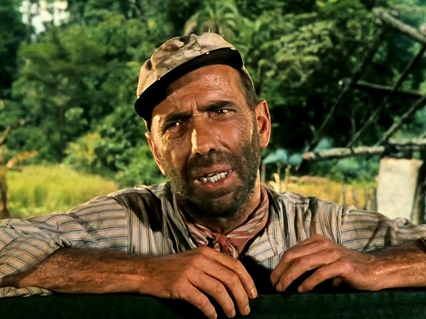 Screenshot from The African Queen (1951) (3) featuring Humphrey Bogart