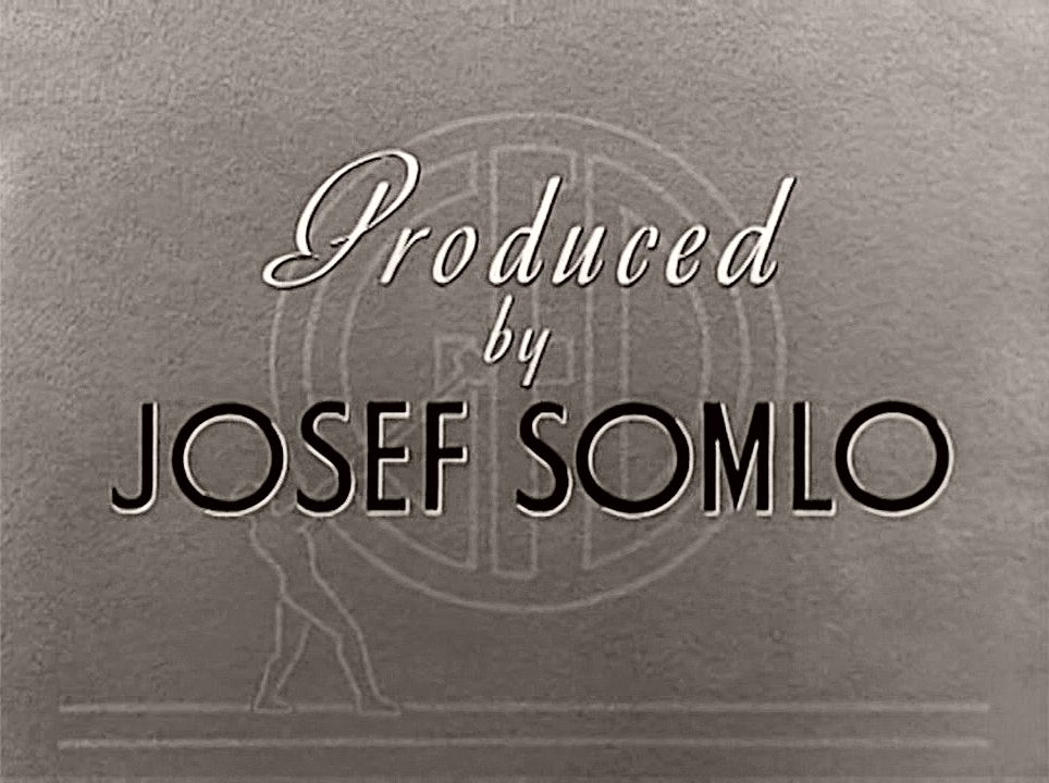 Main title from The Arsenal Stadium Mystery (1939) (4).  Produced by Josef Somlo