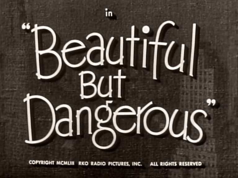 Beautiful But Dangerous (1954 film)