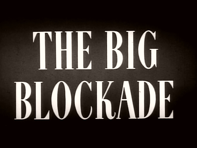 Main title from The Big Blockade (1942)