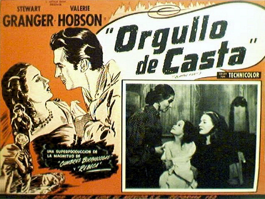 Mexican lobby card from Blanche Fury (1948) (1)