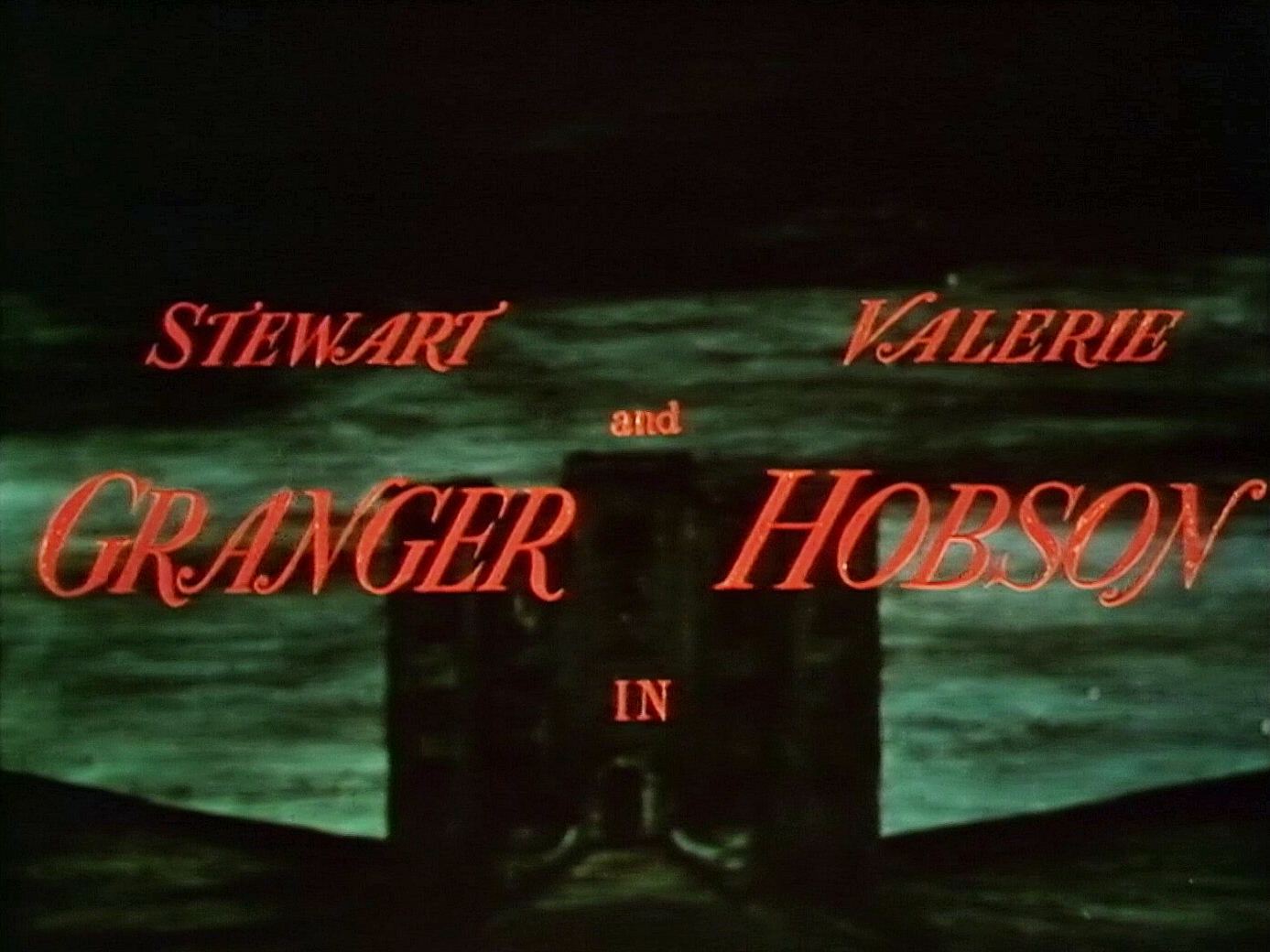 Main title from Blanche Fury (1948) (1). Stewart Granger and Valerie Hobson in