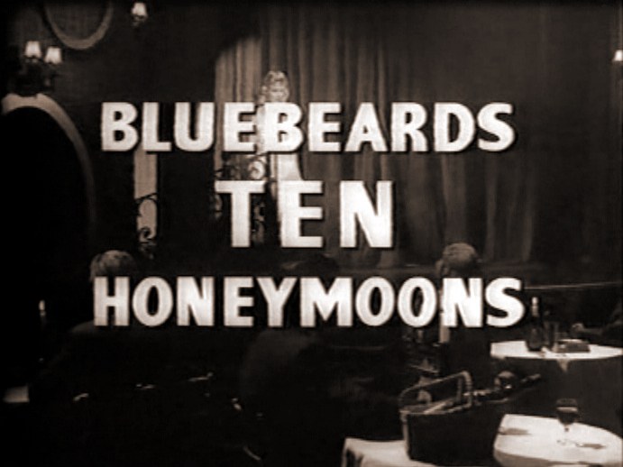 Main title from Bluebeard’s Ten Honeymoons (1960)