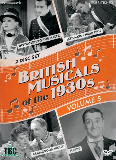 British Musicals of the 1930s Volume 5 DVD from Network and The British Film