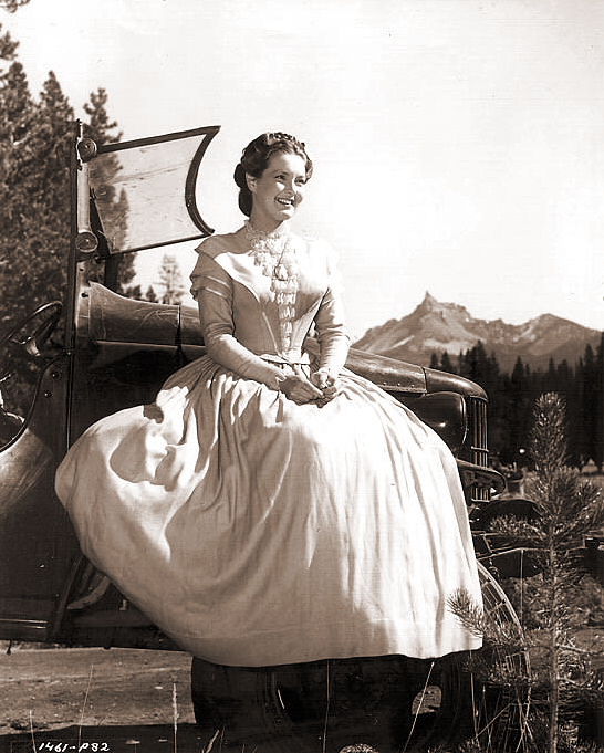 Patricia Roc (as Caroline Marsh) in a photograph from Canyon Passage (1946) (5)