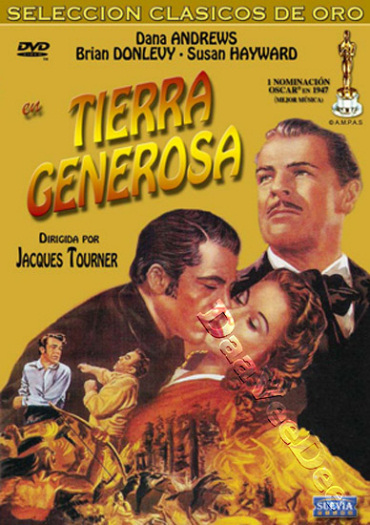 Spanish DVD cover of Canyon Passage (1946) (2)