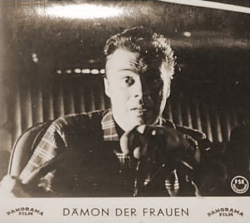 German lobby card from Cast a Dark Shadow (1955) (1)