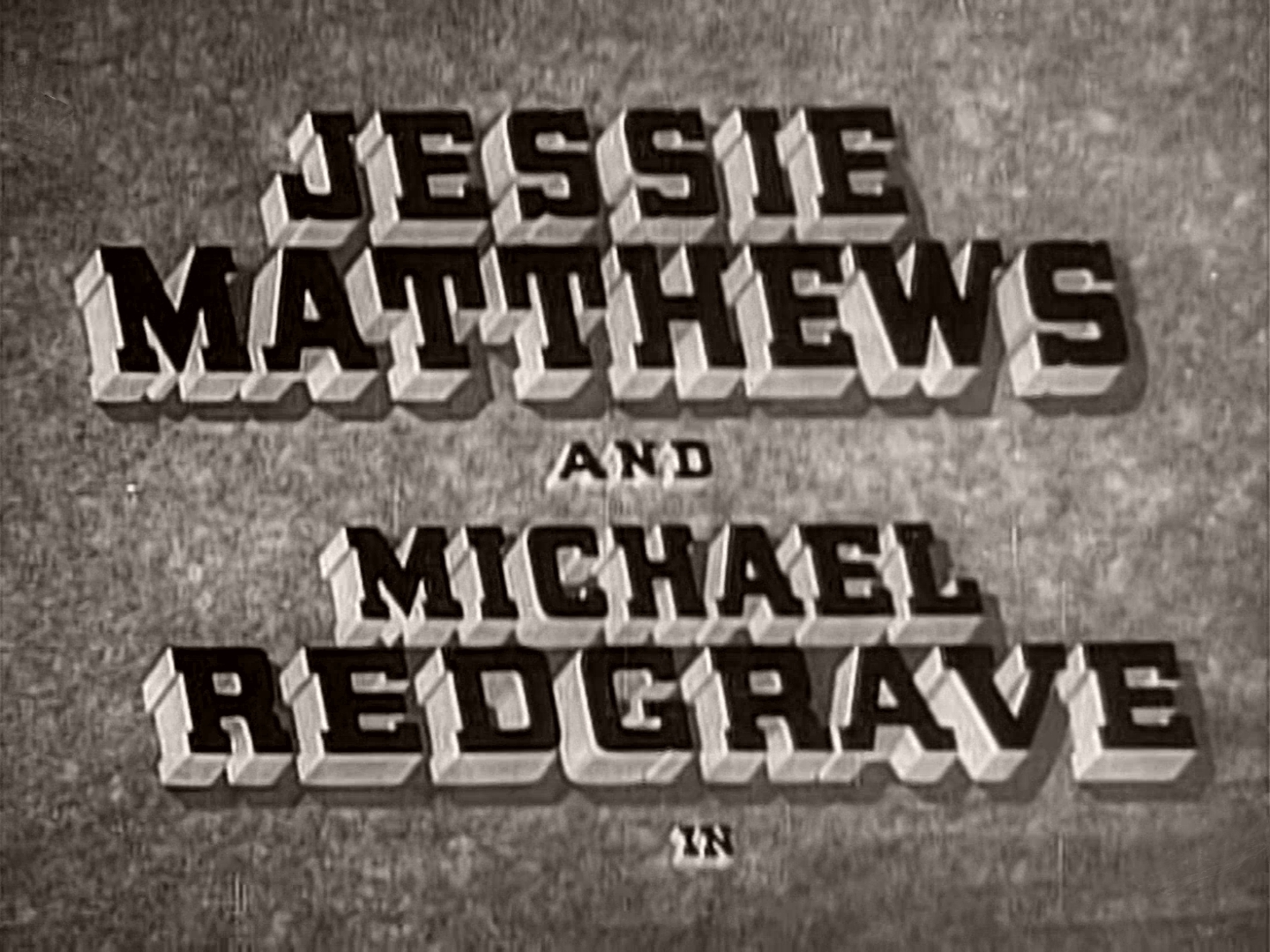Main title from Climbing High (1938) (2)  Jessie Matthews and Michael Redgrave in