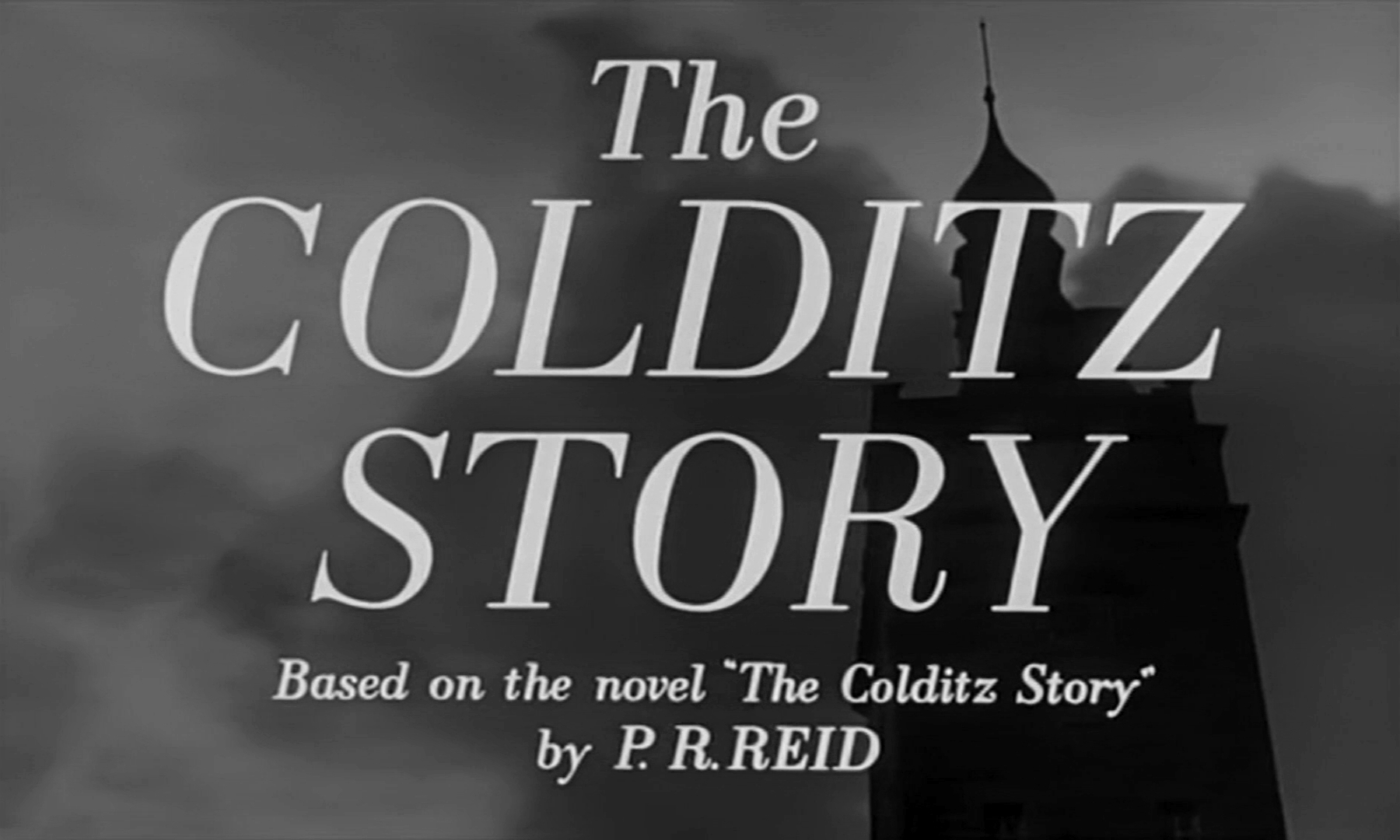 Main title from The Colditz Story (1955) (3). Based on the novel ‘ The Colditz Story’ by P R Reid