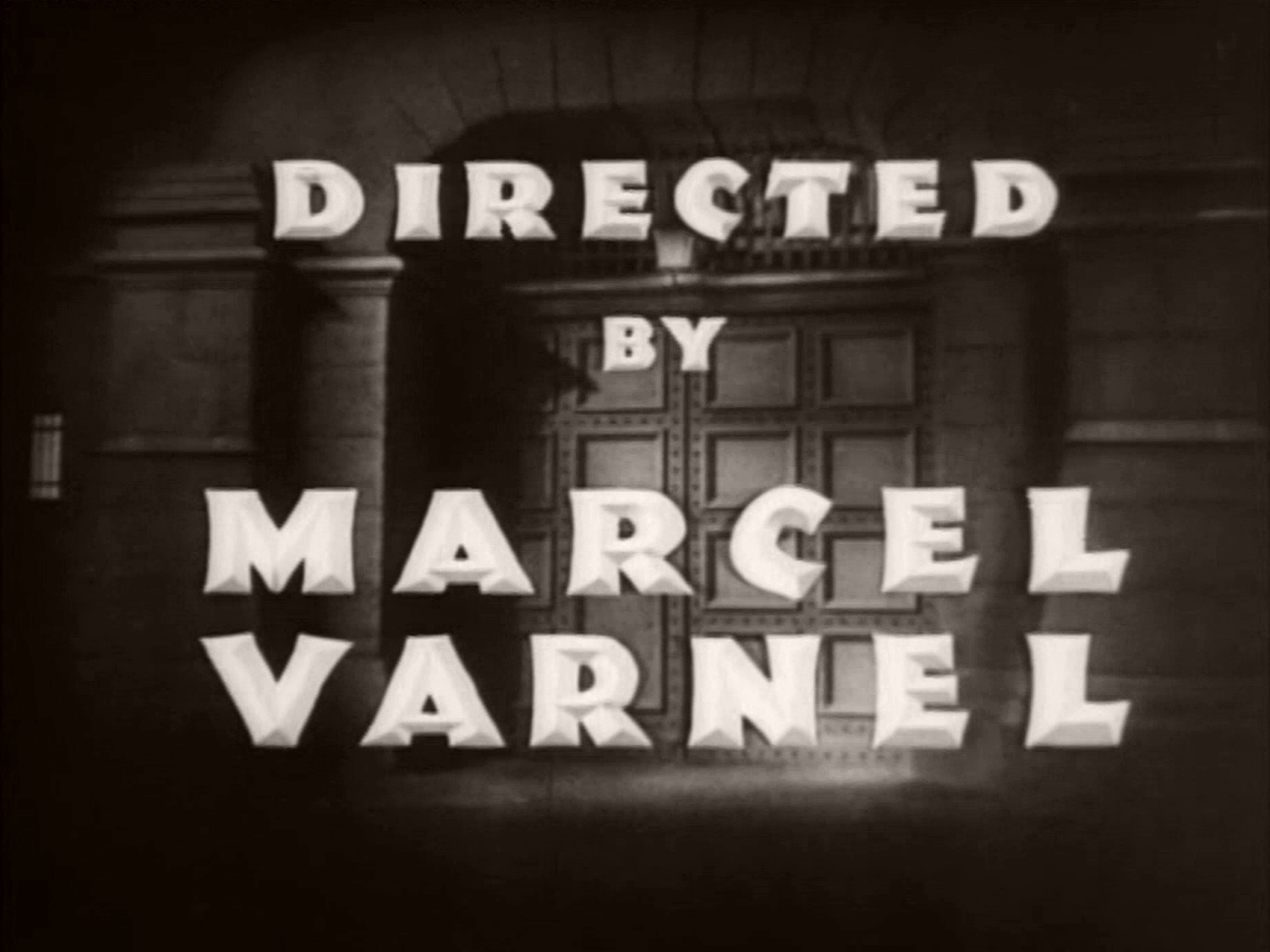 Main title from Convict 99 (1938) (4).  Directed by Marcel Varnel