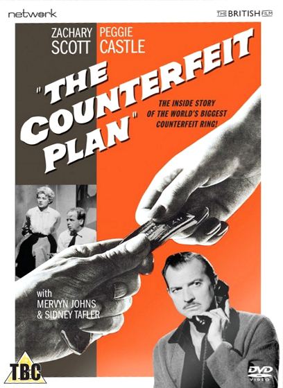 The Counterfeit Plan DVD from Network and The British Film.  Features Zachary Scott as Max Brant.