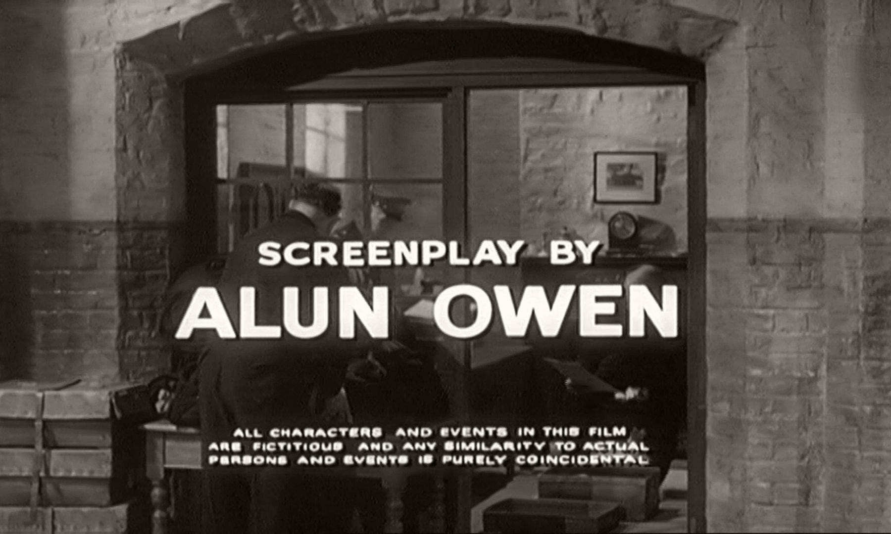 Main title from The Criminal (1960) (7). Screenplay by Alun Owen