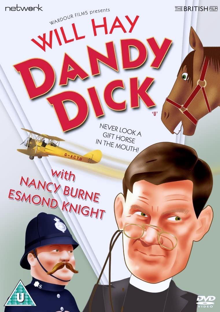 DVD cover of Dandy Dick (1935) from Network Distributing and the British Film [2013] (1) featuring Will Hay