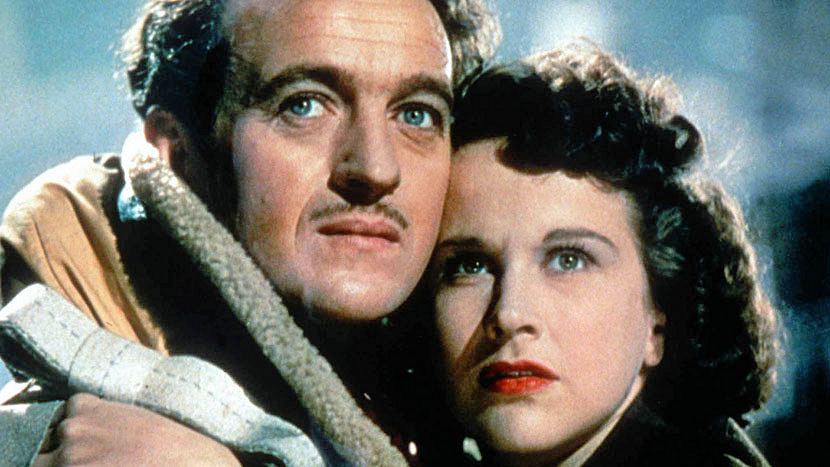 Photo of David Niven and Kim Hunter in A Matter of Life and Death (1946)