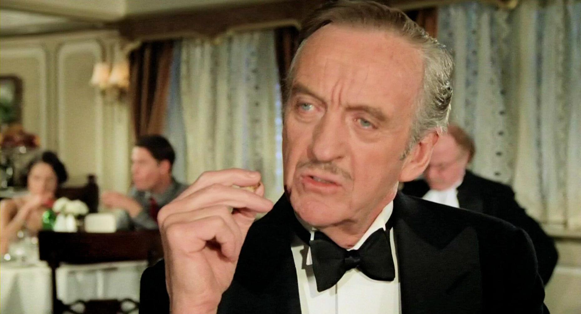 Screenshot from Death on the Nile (1978) (10) featuring David Niven