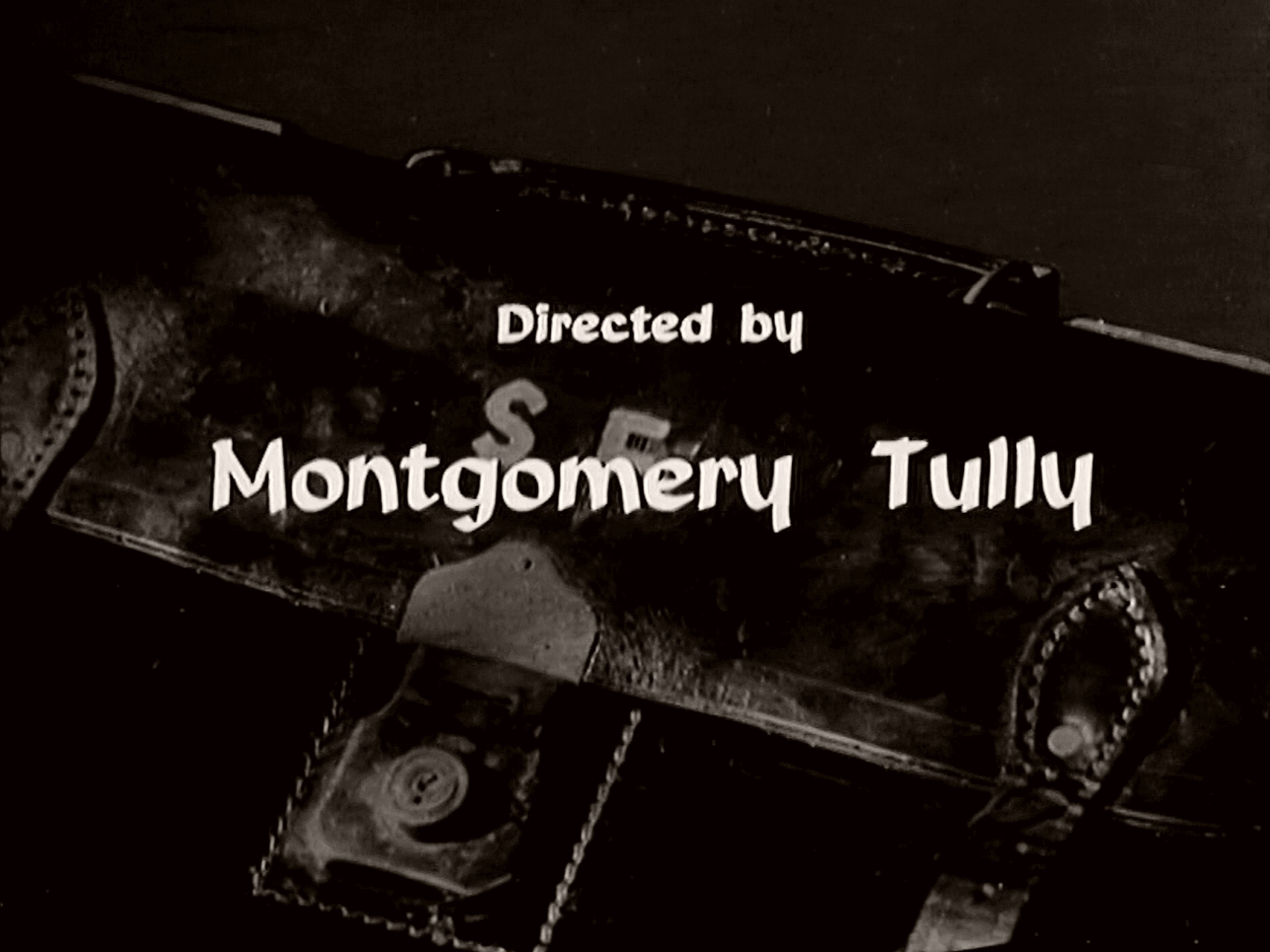 Main title from The Diplomatic Corpse (1958) (10). Directed by Montgomery Tully