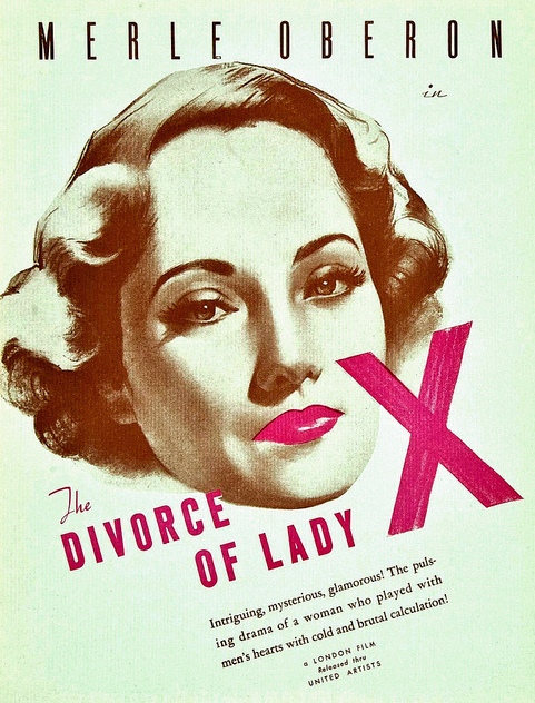 Poster for The Divorce of Lady X (1938) (2)
