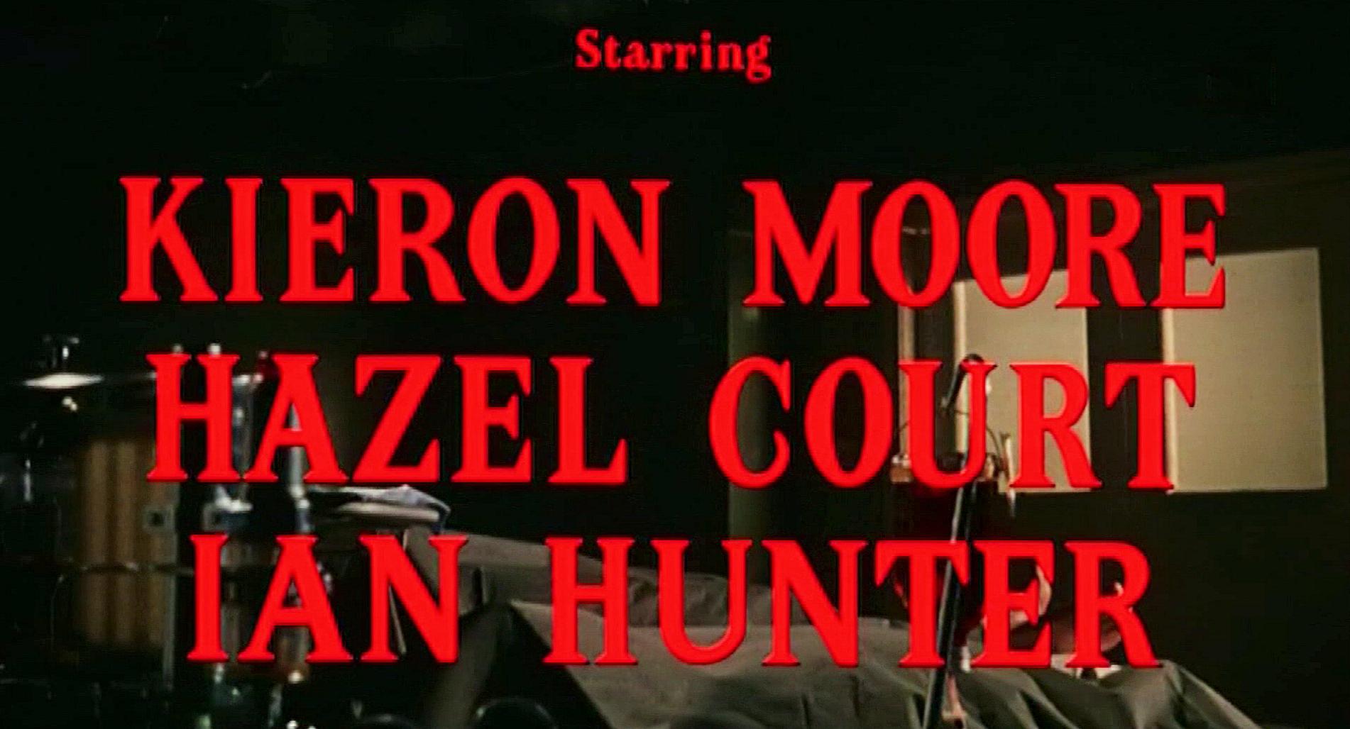 Main title from Doctor Blood’s Coffin (1961) (3). Starring Kieron Moore, Hazel Court, Ian Hunter