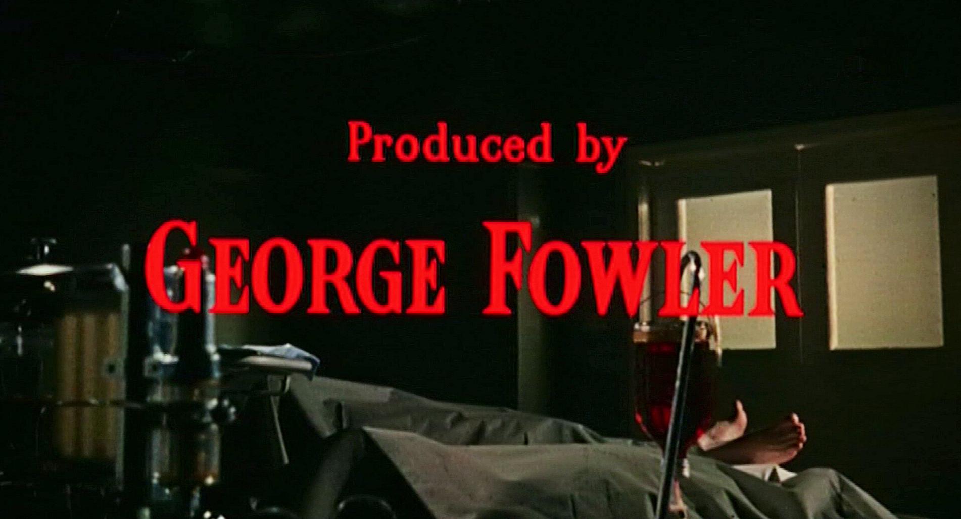 Main title from Doctor Blood’s Coffin (1961) (9). Produced by George Fowler