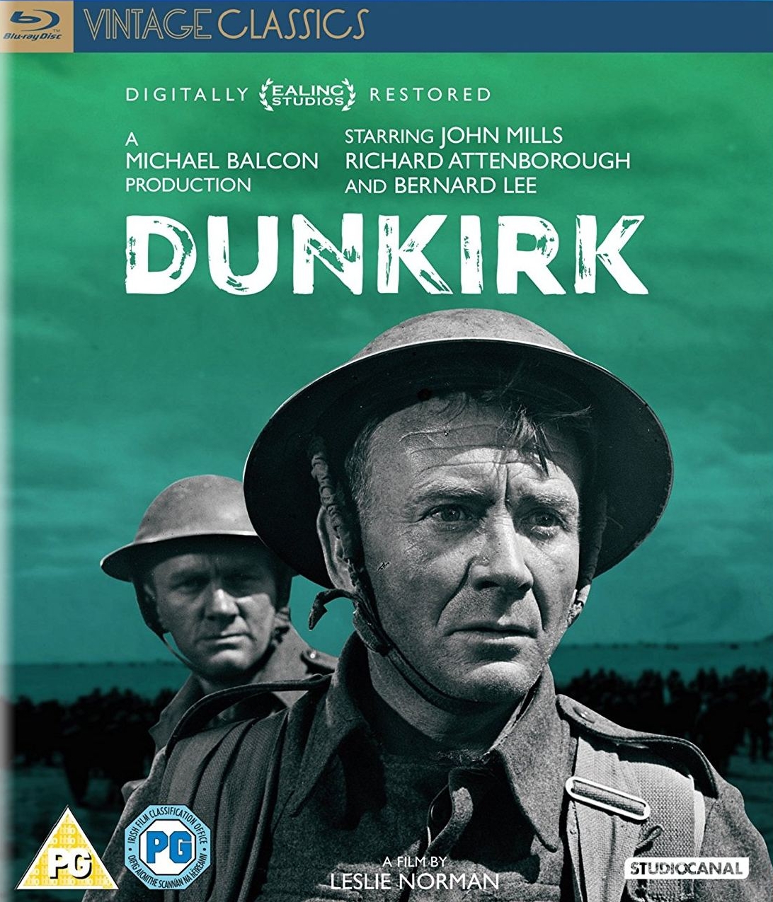 Dunkirk Blu-ray โ Studiocanal Dunkirk Blu-ray from Studiocanal
