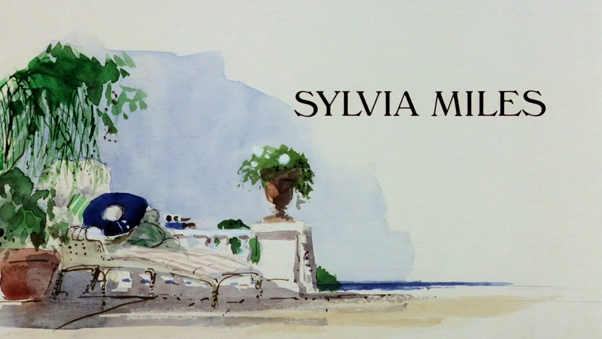 Main title from Evil Under the Sun (1982) (8). Sylvia Miles
