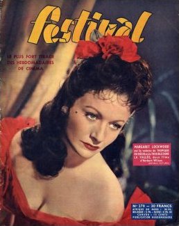 Festival magazine - Margaret Lockwood - 1954.