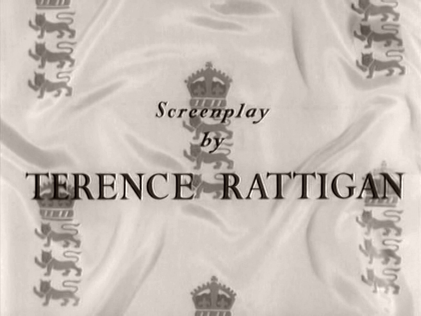 Main title from The Final Test (1953) (7).  Screenplay by Terence Rattigan