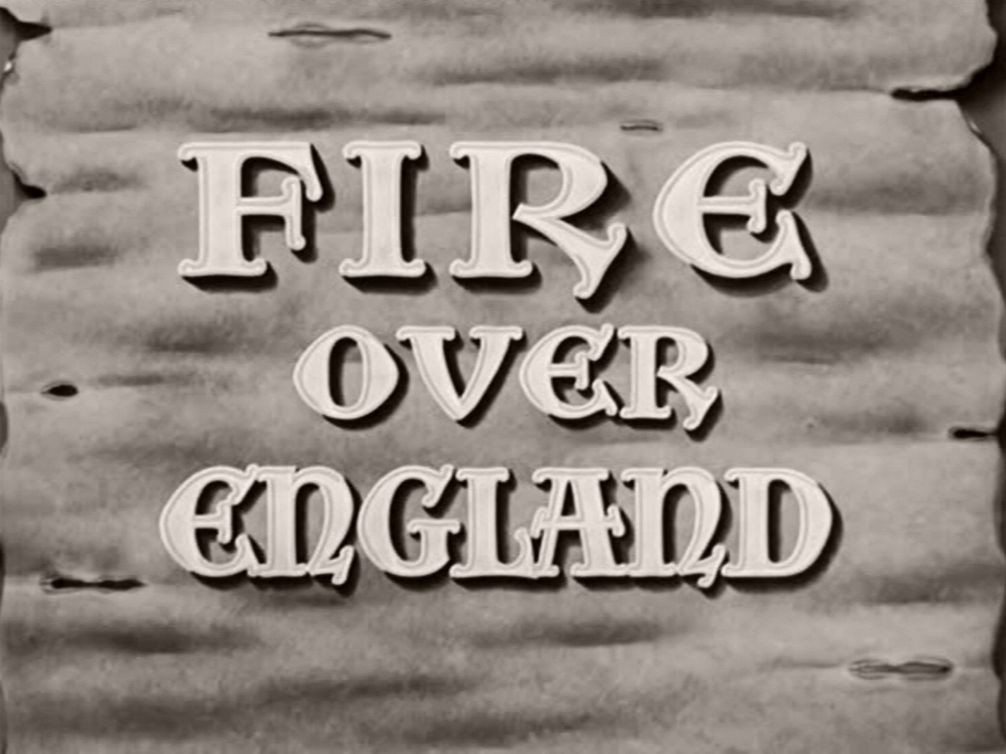 Main title from Fire Over England (1937) (3)