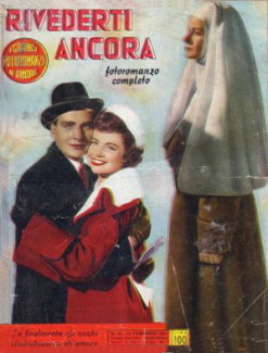 Foto Romanzo Cine Romanzo magazine with Paul Dupuis and  Margaret Lockwood in Madness of the Heart.  1954, issue number 19.  (Italian)