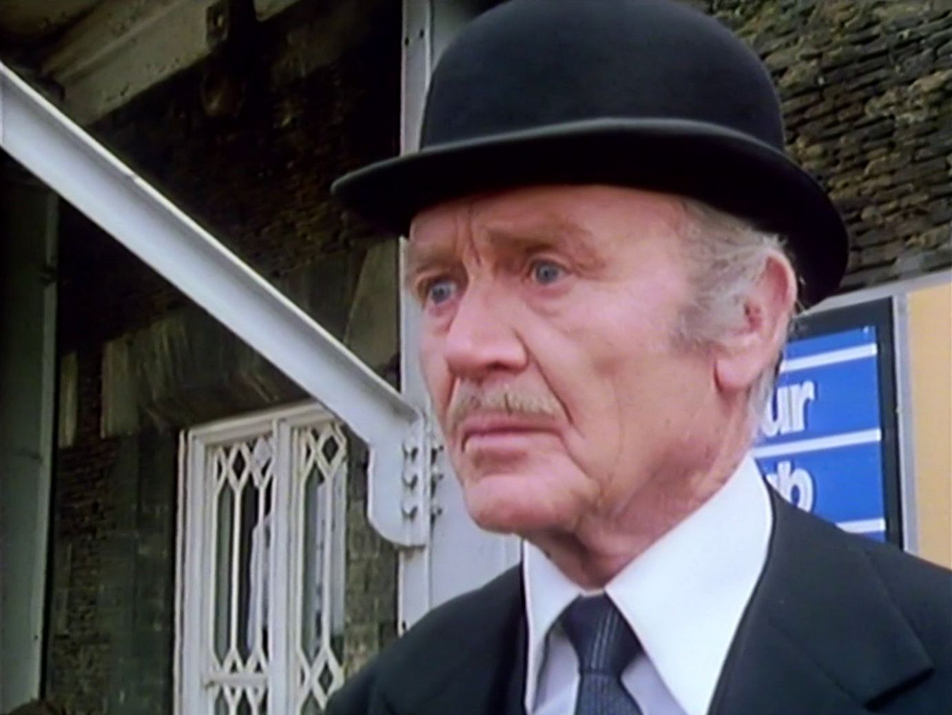 Screenshot from the 1980 ‘Galloping Foxley’ episode of Tales of the Unexpected (1979-1988) (1) featuring John Mills