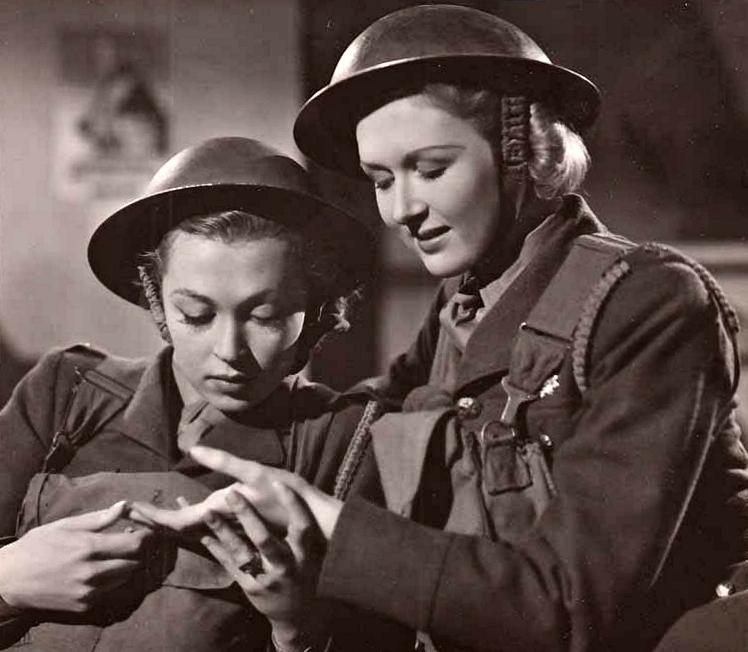 Photograph from The Gentle Sex (1943) (2) featuring Joyce Howard, Lilli Palmer