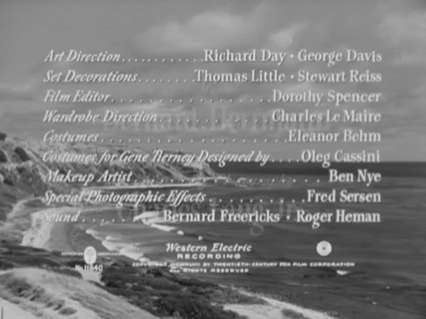 Main title from The Ghost and Mrs Muir (1947) (7)