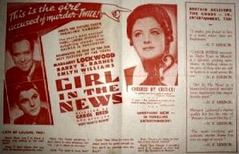 Poster for The Girl in the News (1940) (2)