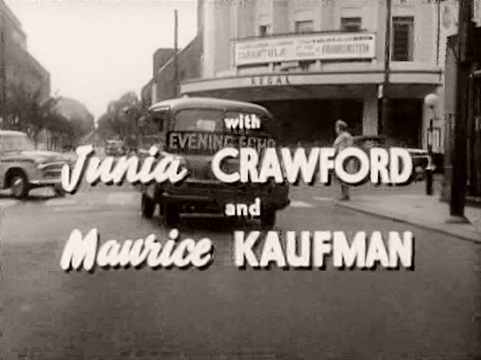 Main title from The Girl in the Picture (1957) (5).  With Junia Crawford and Maurice Kaufman