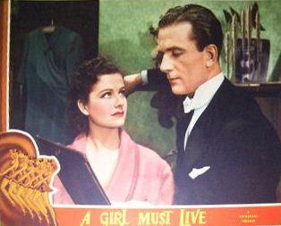 Lobby card from A Girl Must Live (1939) (5)