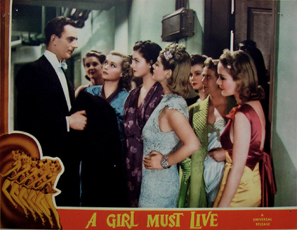 Lobby card from A Girl Must Live (1939) (6)