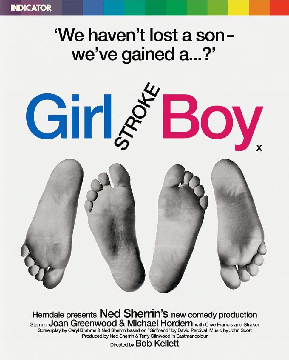 Girl Stroke Boy (1973) Blu-ray cover from Powerhouse Films [2022] (1)