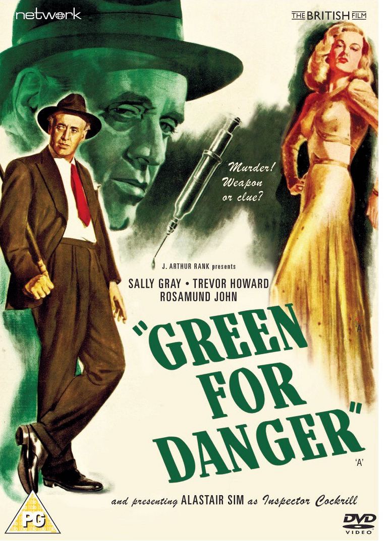 Green for Danger DVD from Network and the British Film [2019]. Alastair Sim and Sally Gray