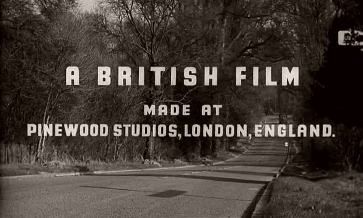 Main title from Hell Drivers (1957) (2).  A British film made at Pinewood Studios London, England