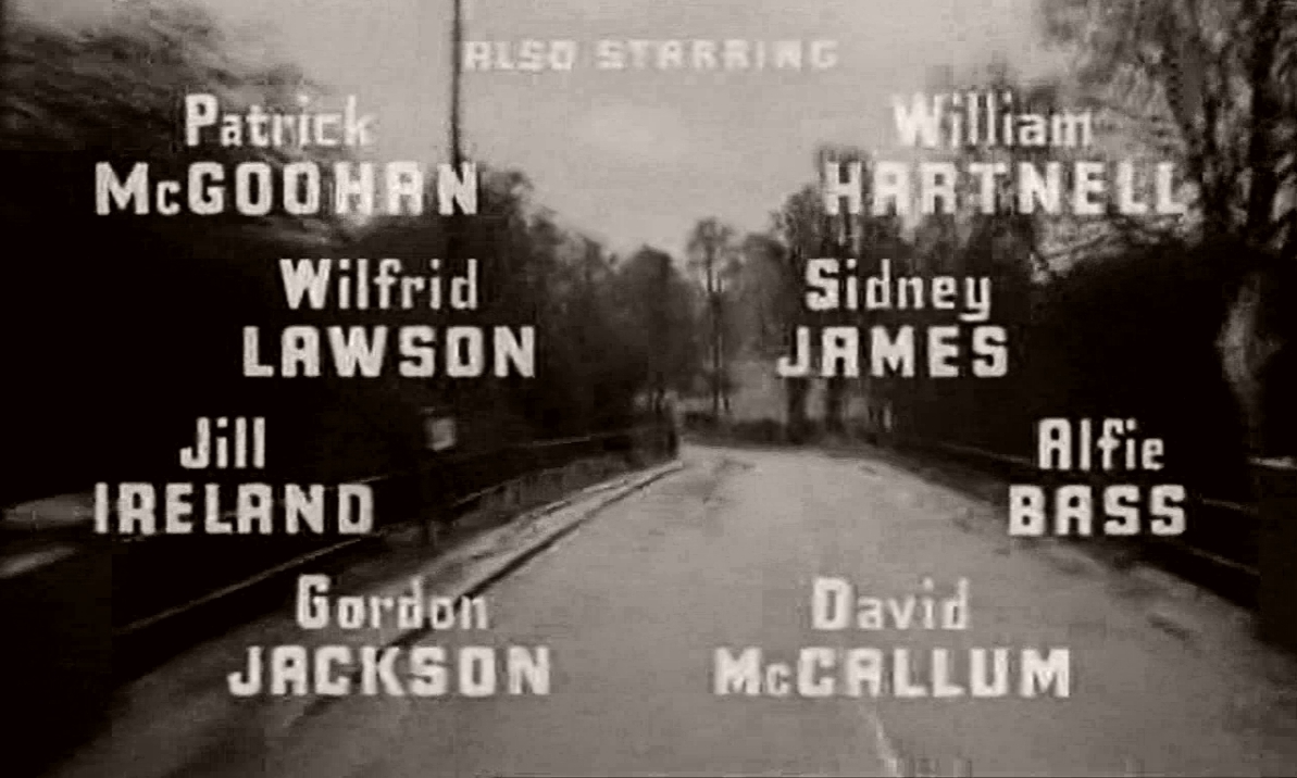 Main title from Hell Drivers (1957) (6).  Also starring Patrick McGoohan William Hartnell, Wilfrid Lawson, Sidney James, Jill Ireland, Alfie Bass, Gordon Jackson, David McCallum