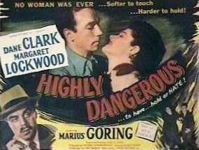 Lobby card from Highly Dangerous (1950) (1)