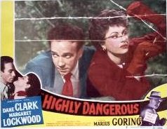 Lobby card from Highly Dangerous (1950) (3)