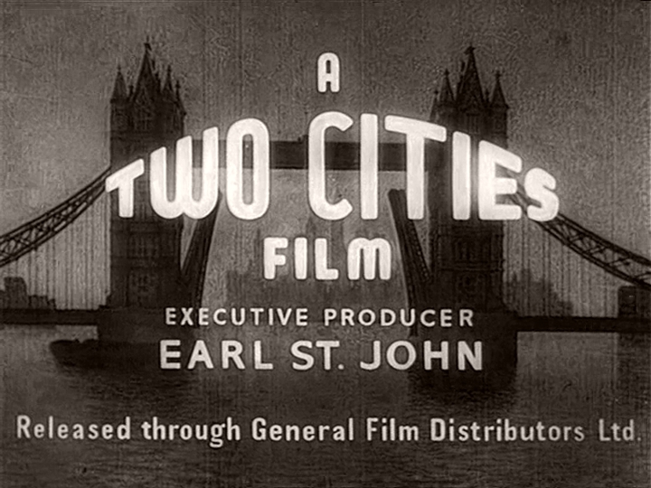 Main title from Highly Dangerous (1950) (2).  A Two Cities Film.  Executive Producer Earl St John.  Released through General Film Distributors Ltd