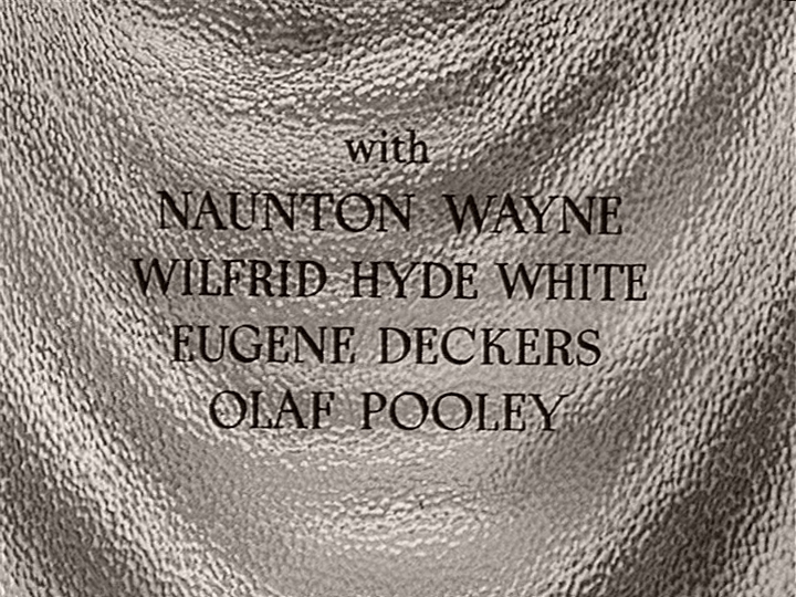 Main title from Highly Dangerous (1950) (6).  With Naunton Wayne Wilfrid Hyde-White, Eugene Deckers, Olaf Pooley