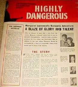 Pressbook for Highly Dangerous (1950) (1)