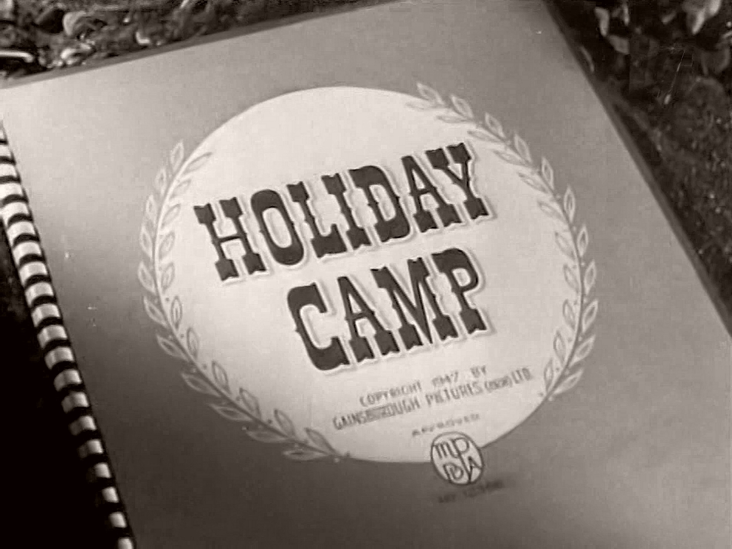 Main title from Holiday Camp (1947) (3)
