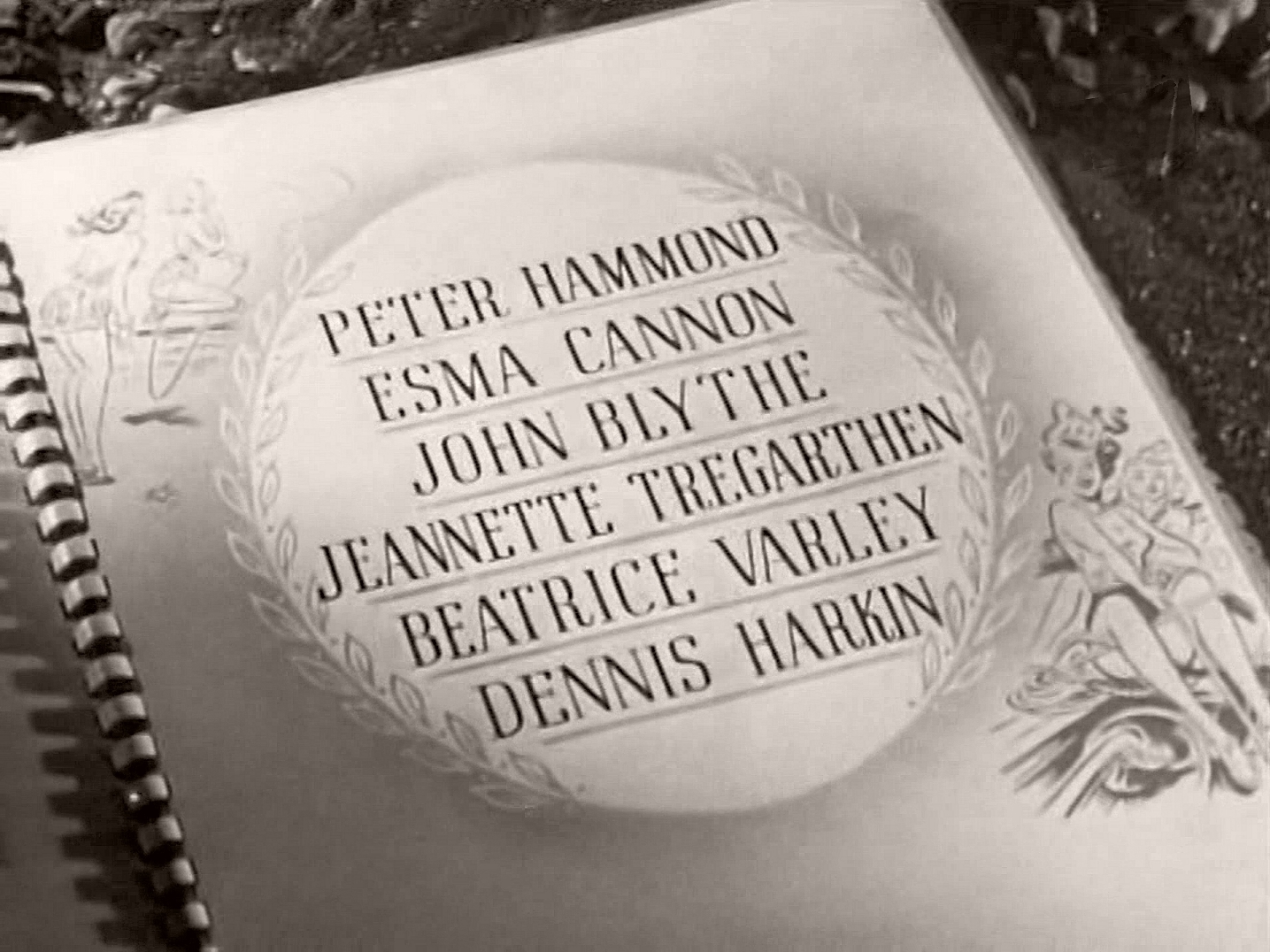 Main title from Holiday Camp (1947) (6).  Peter Hammond Esma Cannon, John Blythe, Jeannette Tregarthen, Beatrice Varley, Dennis Harkin