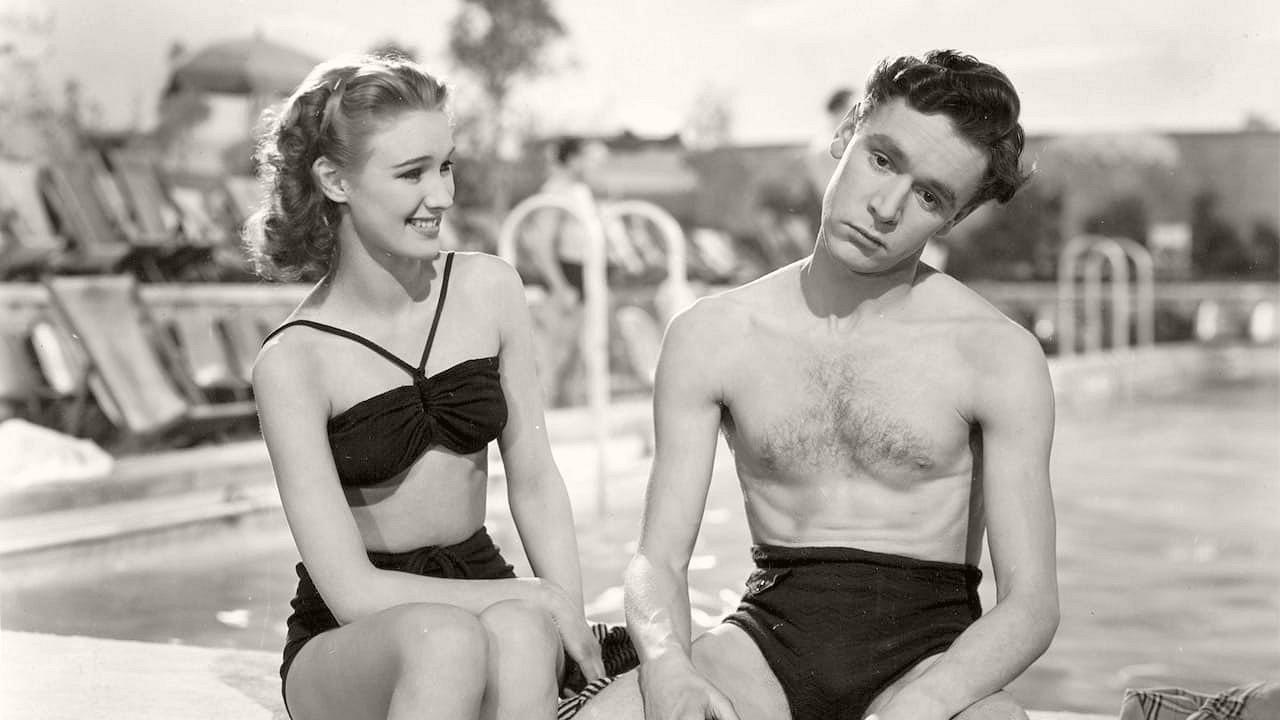 Photograph from Holiday Camp (1947) (1) featuring Susan Shaw (as Patsy Crawford)