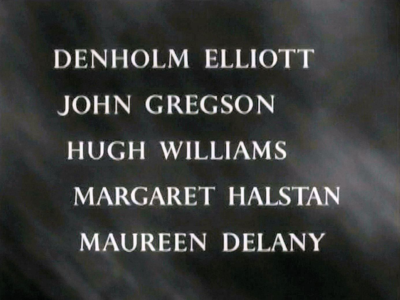 Main title from The Holly and the Ivy (1952) (4).  Denholm Elliott John Gregson, Hugh Williams, Margaret  Halstan, Maureen Delaney